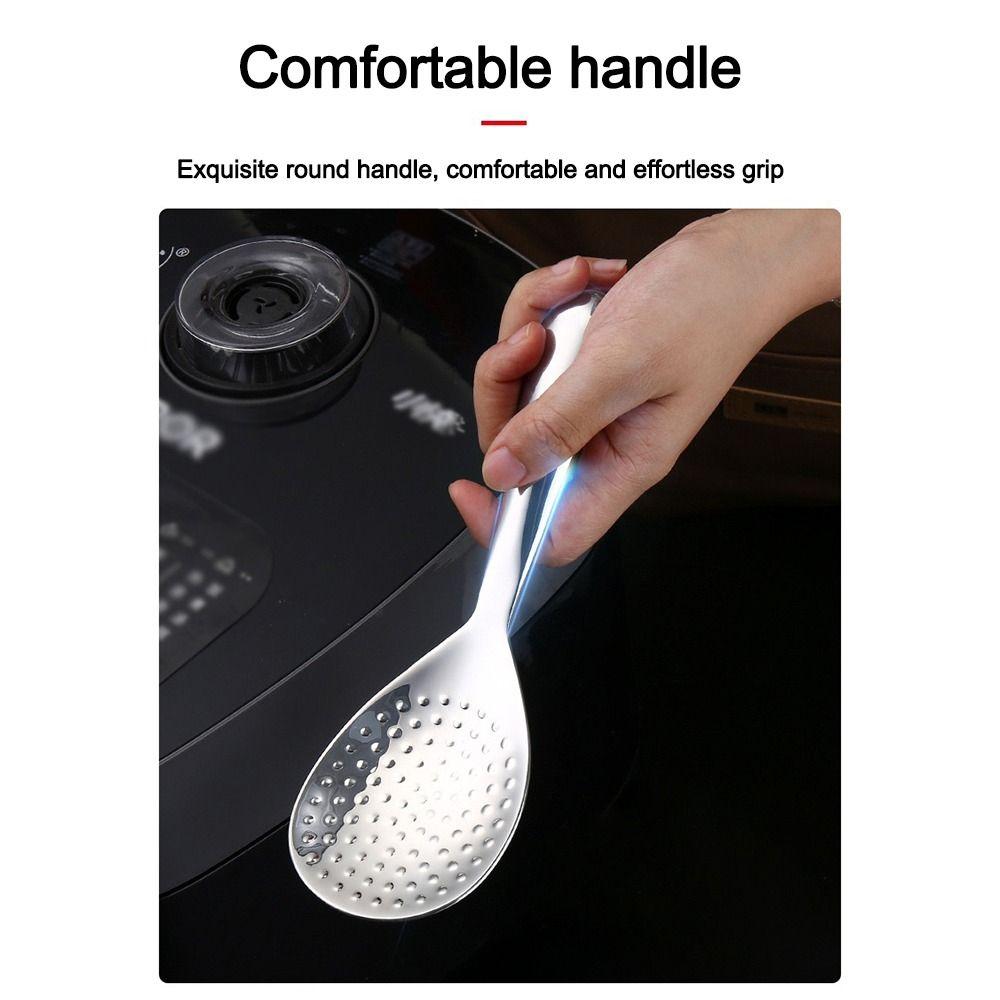 Durable Rice Spoon Thickened Canteen Serving spoon New Anti-Stick Rice Spoon  Kitchen Tools