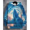 Fashion Animal 3D Graphic Hoodies Men Fashion Casual Longsleeve Pullover Sweatshirts Tops Designer Clothes Women In Jackets