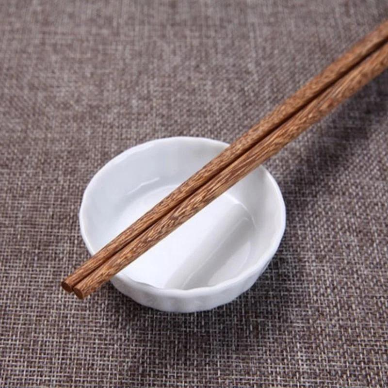 10Pairs Wooden Chopsticks Chinese Style Natural Rosewood Chopsticks Reusable New Healthy Sushi Food Stick Kitchen Utensils