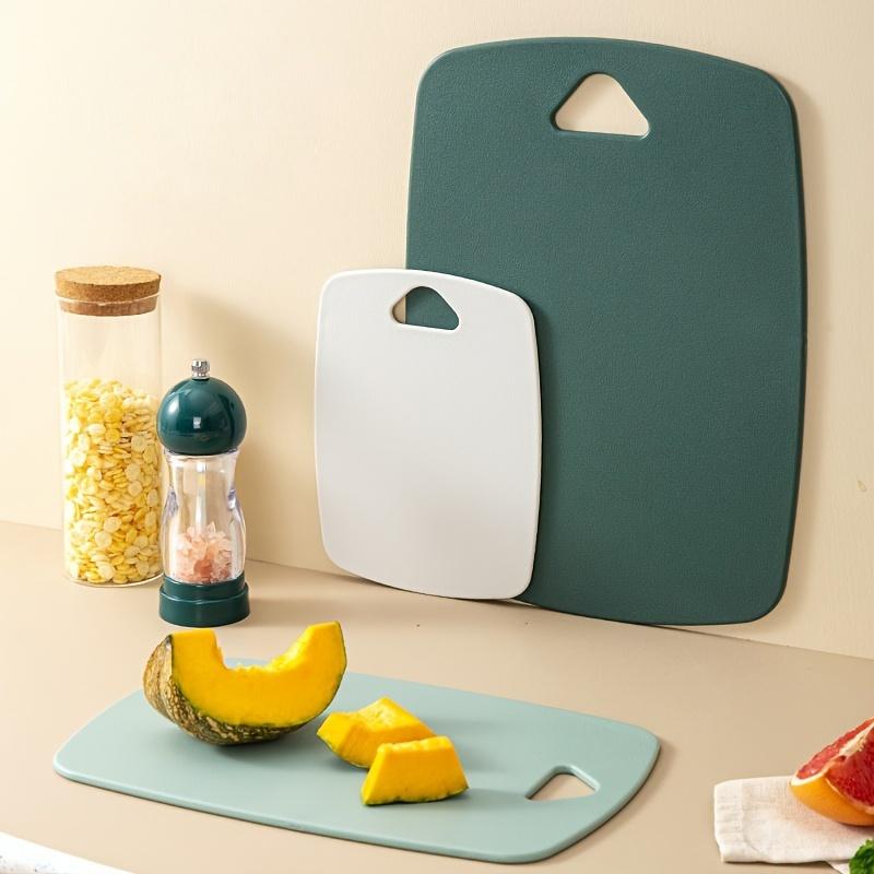 3-Piece Plastic Cutting Boards-Thick,Durable Meat,Vegetable,and Fruit Cutting Boards with Easy-to-Grip Handles-Dishwasher-Washable Kitchen Essentials