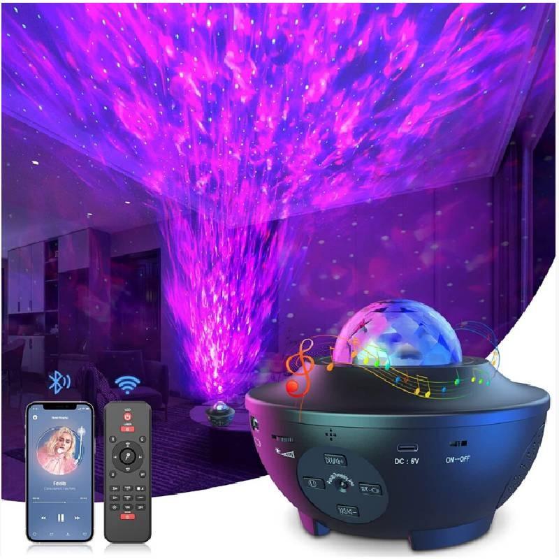 Projector Galaxy Mexllex Star Projector Remote Control Night Light Usb Bluetooth