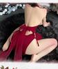 Manyan Sexy Halter Neck Cutout High Waist Split Cheongsam Lingerie