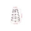 12Pcs Mountain Bike Wheel Spring Quick Release Lever Shafts Stainless Steel Skewer