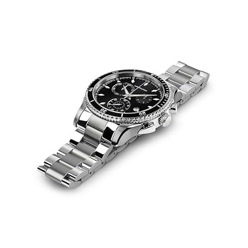 Hamilton Jazzmaster Seaview Chrono Quartz Men's Watch H37512131 (Officially Imported) with Official Warranty