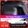 Car Sticker For Tesla Model Y Juniper YL 2025 6-seater Sides Trunk Protective Panel Trunk Left and Right Protective Panel Car Mo