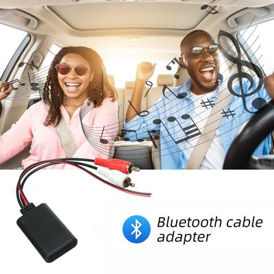 Car Wireless Bluetooth Receiver Module AUX Adapter HIFI Sound Music Audio Stereo Receiver For 2RCA Interface Audio Line