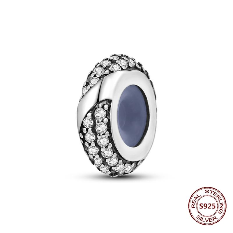 Copper Buckle Copper Charm Blue Star Moon Bead Butterfly Suitable For Original Bracelet Zircon Fine Diy Jewelry