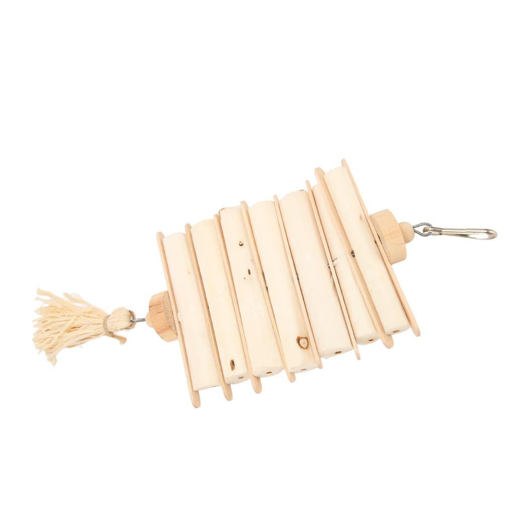 Sola Stick Bird Toys Fun Interactive Beak Grinding Logs Parrot Foraging Toys for Parakeets