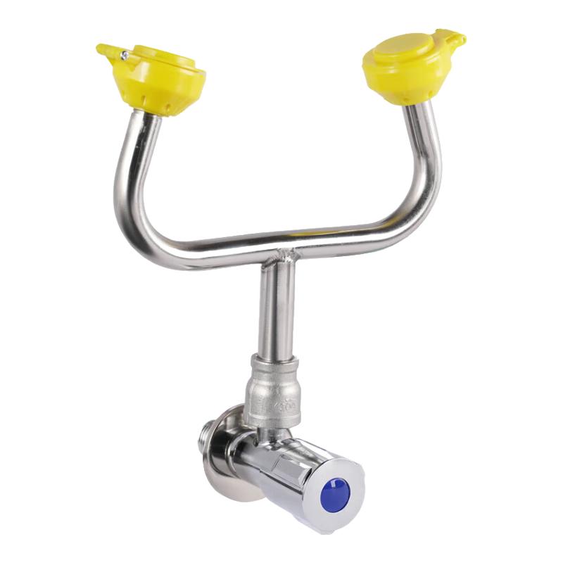 Stainless Steel Double-Port Desktop Eyewash Station