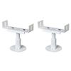 Sleek and Sturdy Radiator Support Feet In Aluminum Set of Two Adjustables