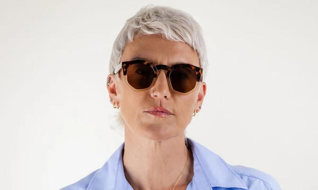 Charly Therapy Sunglasses Audrey Recycled Material AUD83 Women's