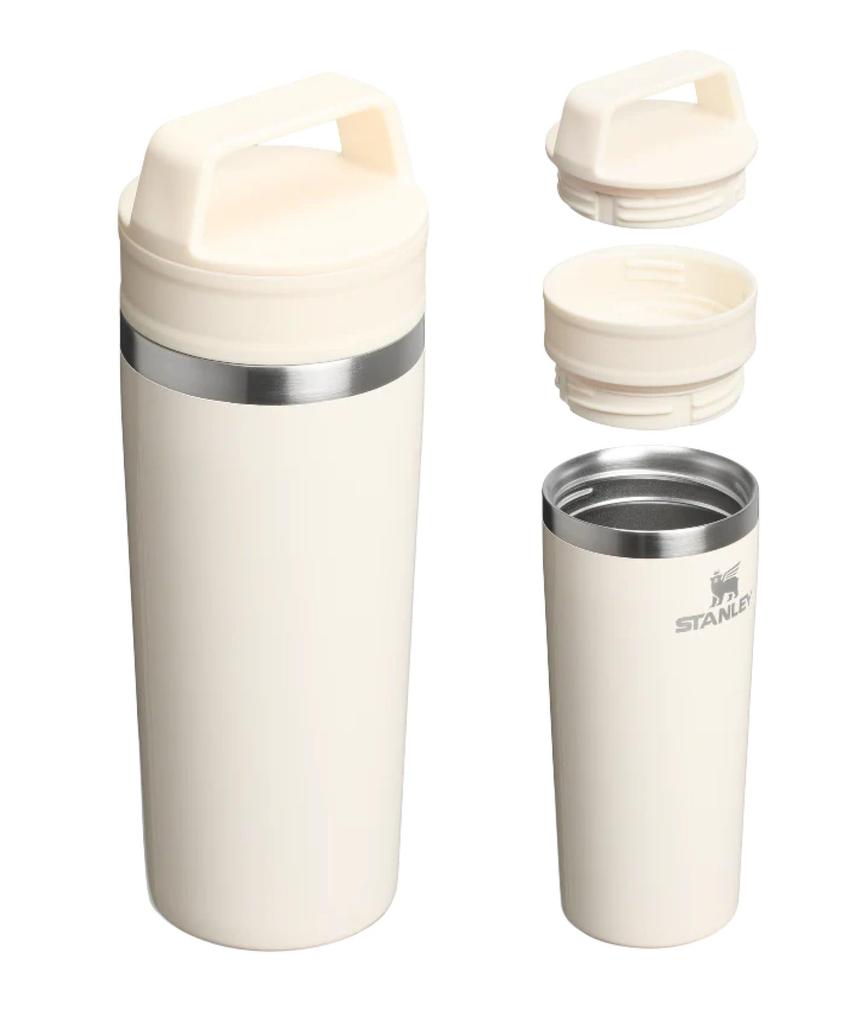 Stanley 1913 Cafe To Go Travel Vacuum Insulated Rose 12 oz L Mug, Quartz, / 0.35