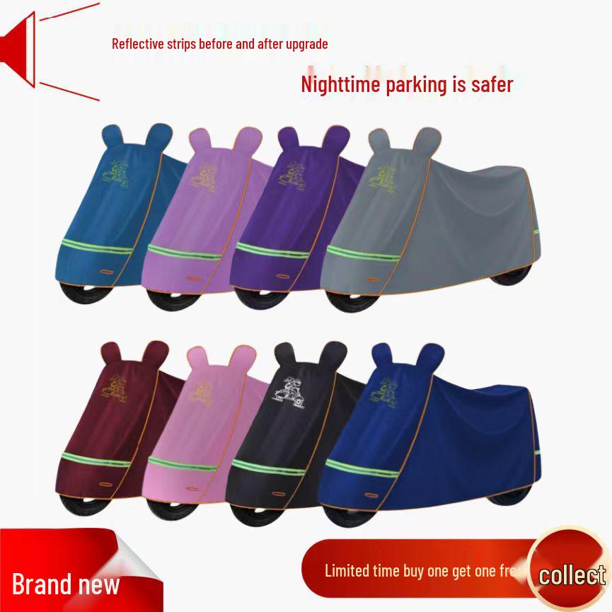 Strapazierfähige Vollabdeckung für Elektro-Motorrad & Roller - Sonnen- & Regenschutz