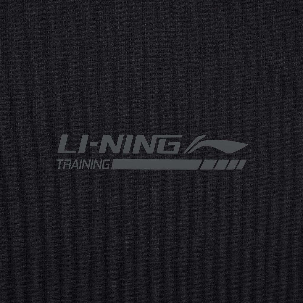 Li-Ning Round Neck Logo Print Pullover T-Shirt Men tops ATSW817-1