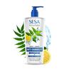 SESA Ayurvedisches Anti-Schuppen-Shampoo zur Kontrolle von Haarausfall, zur Linderung juckender Kopfhaut, für weiches, geschmeidiges Haar, 2-in-1 Reinigungsmittel, 500 ml