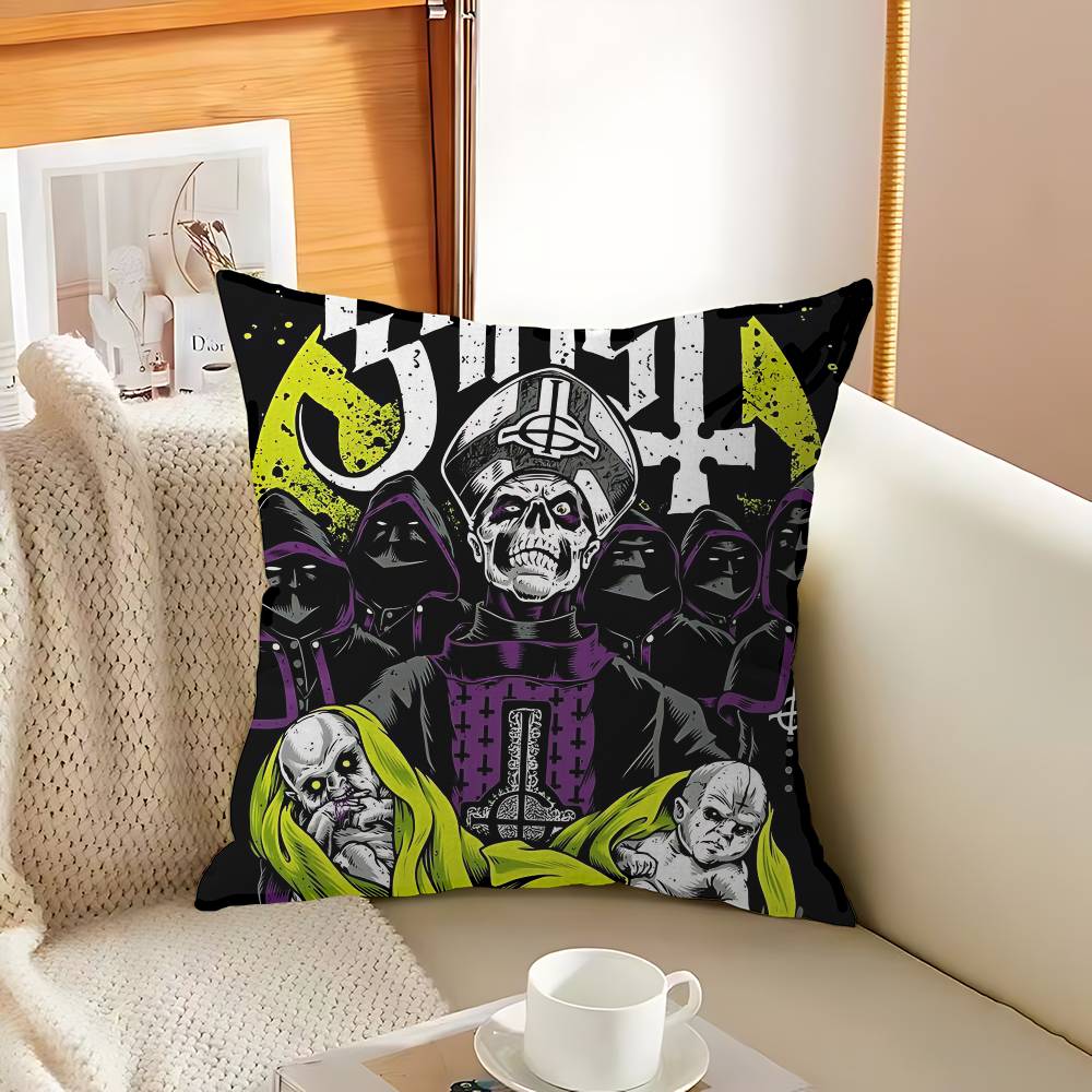 Band G-Ghostes Pillow Cushion Cover Pillowcase Living Room Sofa Home Decor Customized