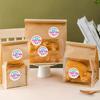500 Stickers/Roll Thank You Self-Adhesive Labels Round Colorful Appreciation Tags Recommended for Handmade Baking Beverage Business Owners Gift Cards