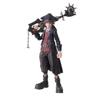 KINGDOM HEARTS III BRING ARTS Sora Piráti z Karibiku PVC malovaná akční figurka ver.