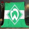Couverture Flanelle SV Werder Bremen Motif Plat 2D Haute Qualité Toutes Saisons Chaleur et Confort Parfaite pour les Cadeaux de Noël.