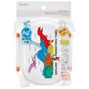 Skater Lunch Single Disney Mickey Mouse Friends Dinosaur Made in Japan Kids' Box, Tier, 360ml, Dome-Shaped, & Design, Antibacterial, (QAF2BAAG-A)