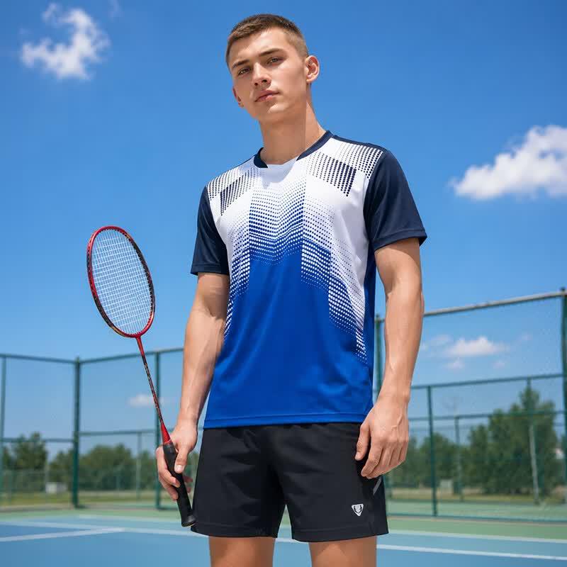 Men s Quick-Dry Breathable Sports T-Shirt 3XL