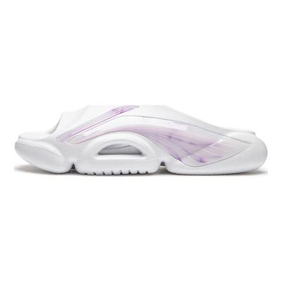 Li Ning Badfive Sandali a Scivolo Comodi alla Moda Suola Spessa Rialzanti Antiscivolo Indossabili Traspiranti Leggeri Sandali a Scivolo Sandali da Donna ABTU004-2