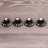 4Pcs Electric Guitar Volumes Tone Knob Potentiometer Caps Plastic Speed Volumes Tone Control Knob Guitar Accessories