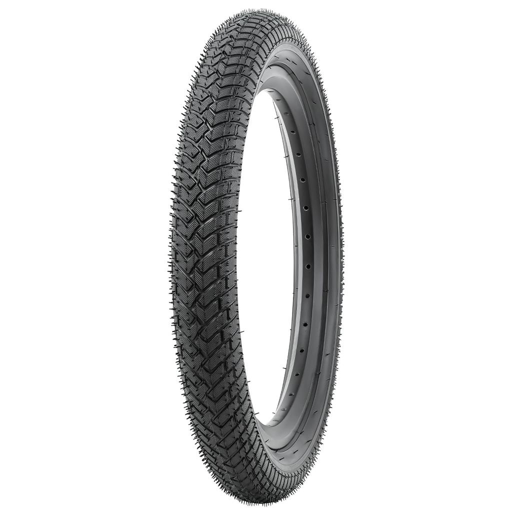 YunSCM Set of 2 16x1.95 Tires, 16x1.95 53-305 Bicycle Tires + 16x1.75/2.125 Tubes with 32mm Schrader Valves, for 16-inch 1.95 Mountain Bikes, Y-1199