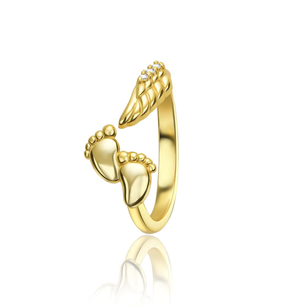 925 Silver Open Ring Star & Moon Foot Claw Heart Adjustable Ring For Women Wedding Birthday Party Jewelry Gift