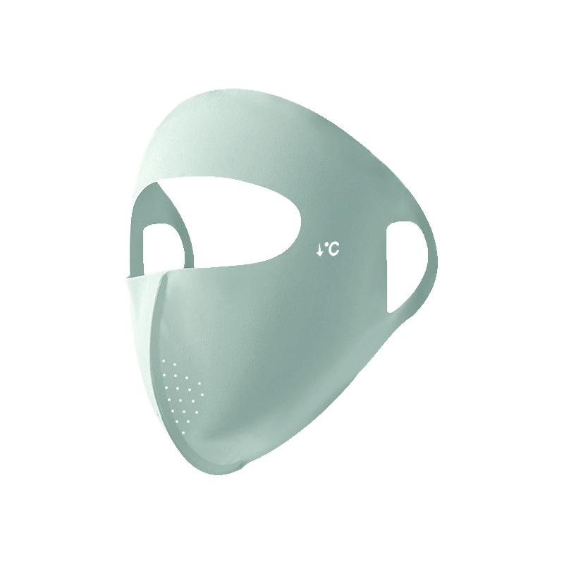 Sunscreen Mask for Women In Summer UV Protection Sunshade Ice Silk Face Mask Facial Face Mask Gini Protective Stereoscopic Mask