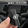 2 Stück Auto Innenraum Leder Untersetzer Anti-Rutsch Wasserbecher Pad Für Kia Sportage Carnival Seltos Sorento Rio Borrego Forte Ceed Cerato