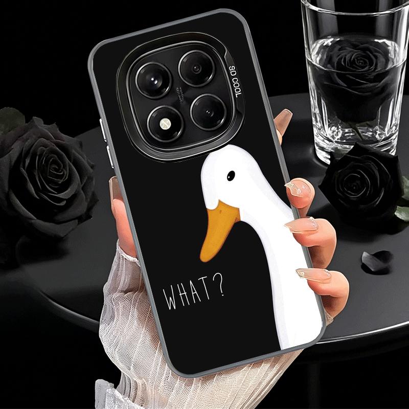Funny Cartoon Goose Game Shockproof Phone Case for Xiaomi Redmi Note 15 14 13 12 Pro Plus 11 11S 11T 5G Cover Anti Fall Fundas