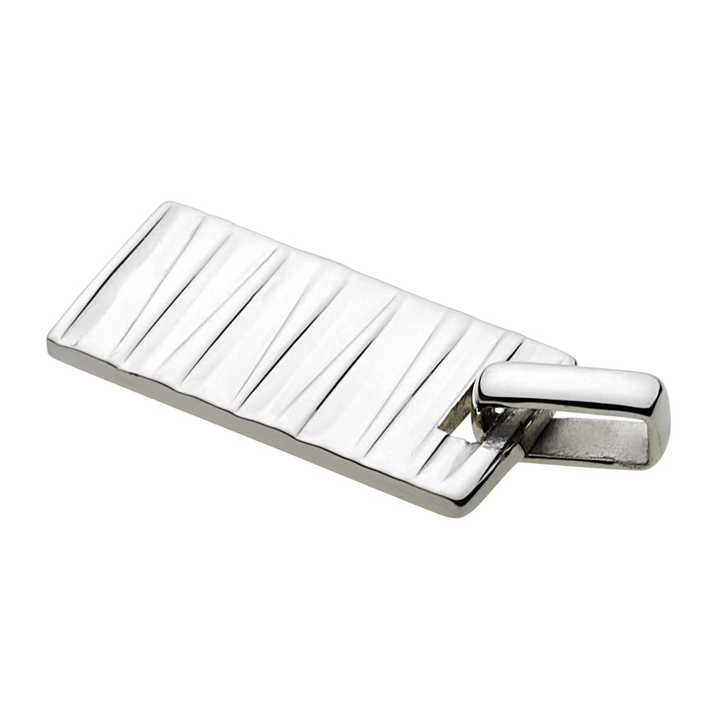 Figmart Welle Einfacher Plattenanhänger [Silber-Accessoire] fp0164