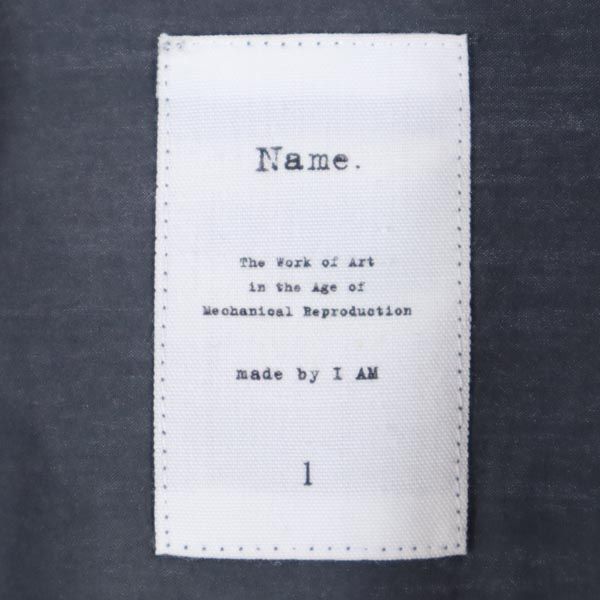 Name. Made In Japan Long Sleeve Shirt 1 Gray Men's Used