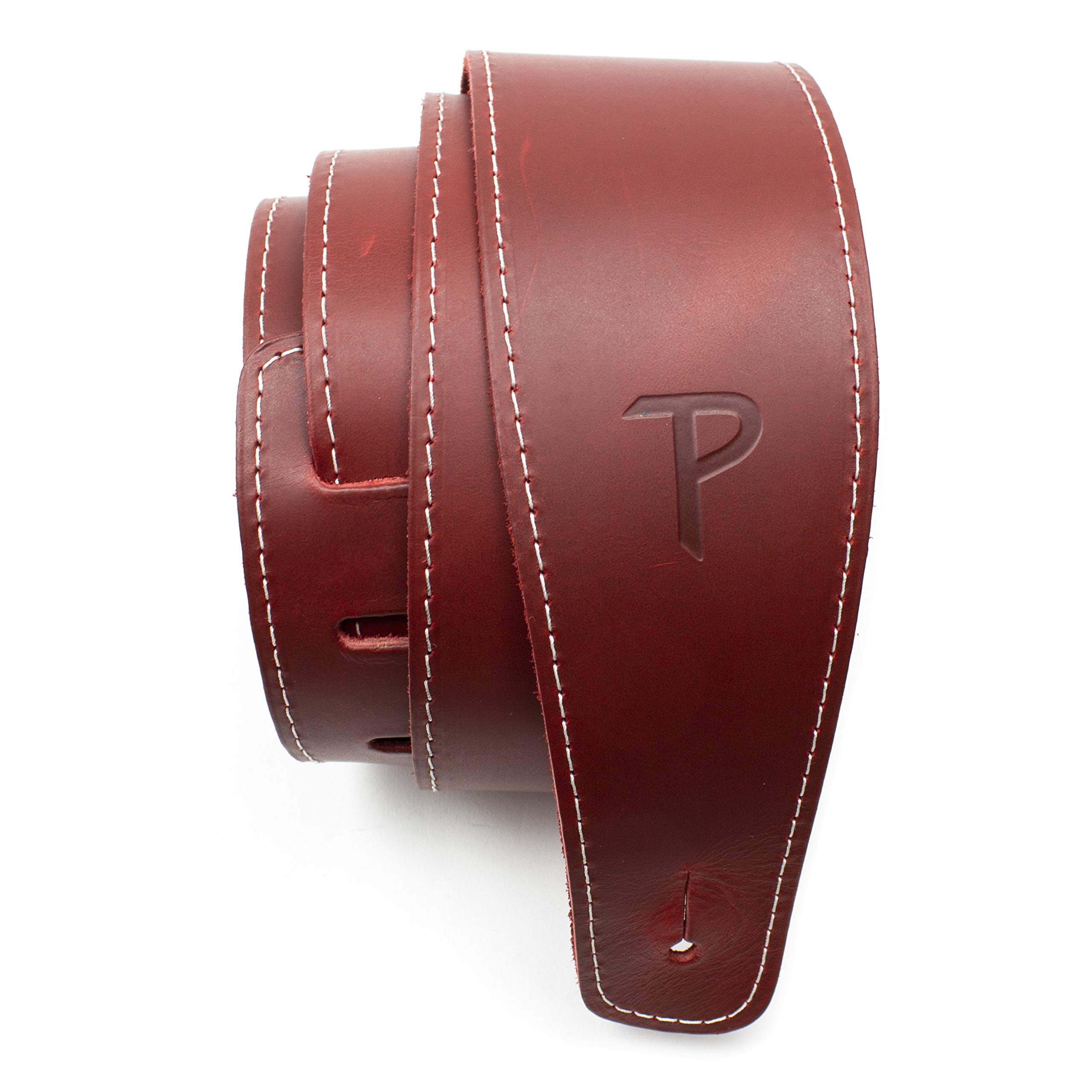 

P Leathers Adjustable Baseball Leather Guitar for and Electric Made in Canada Perri s Ltd. Perri s - XO s Strap, Red, Acoustic, Bass, Guitars,