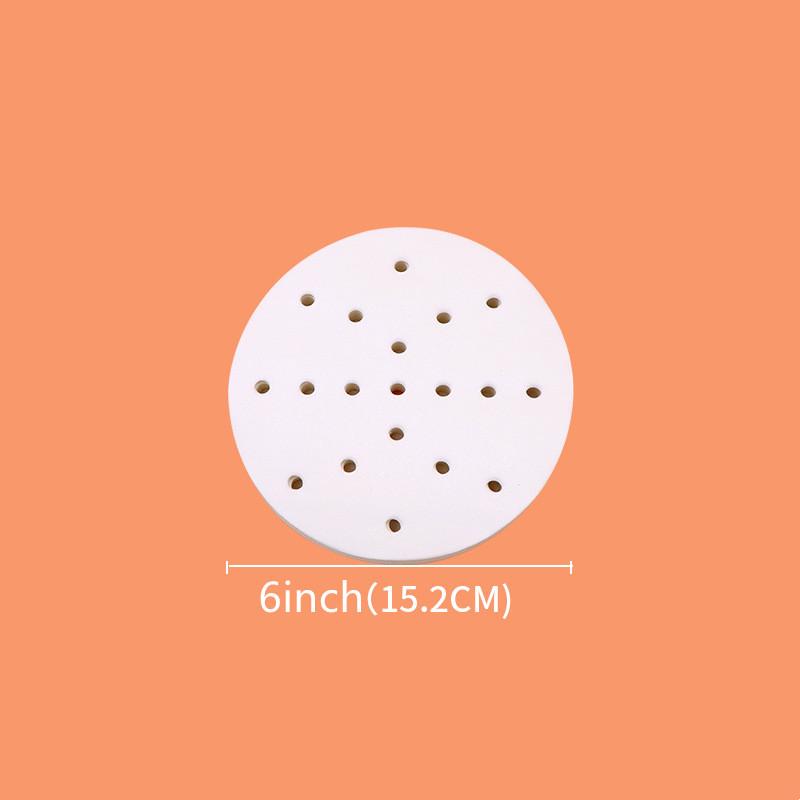 

400 шт. круглых паровых бумажных вкладышей для пароварки, пергаментных бумажных вкладышей для фритюрницы, бамбуковых противней для пароварки, ковриков для димсамов