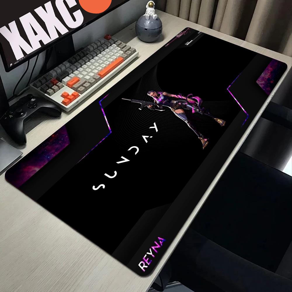 Reyna Valorant Mouse Pad Gaming XL Grande HD Nuovo Mousepad per Casa XXL Tappetino per Tastiera Gomma Naturale Morbida Tappeto per Ufficio Mouse Pad per Laptop