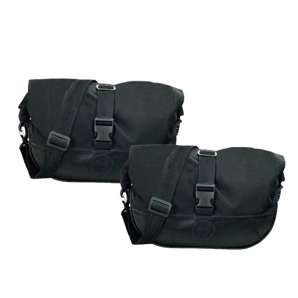 Soft Pannier Black RH & LH For Royal Enfield GT 650 & Interceptor 650