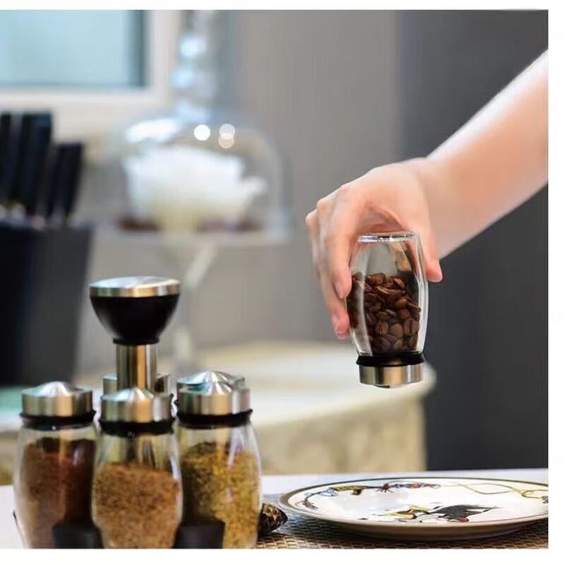 

Picnic Rotating Condiment Jar Set