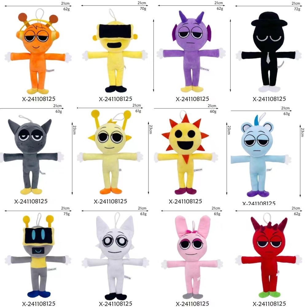 Sprunki Plysjleker Garden Of Banban 0 Truffletoot Plysj Sprunki Incredibox Dukke Spill Plysjdyr Kosedyr Maskot Gave