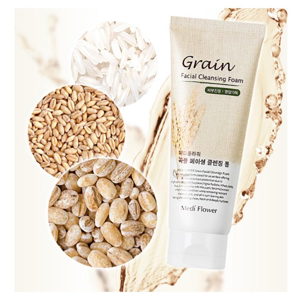 Mediflower Grain Facial Cleansing Foam, 150ml, 6 Pieces