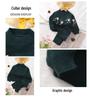 2023 Fall/Winter Floral Pattern Knit Sweater Set for Girls