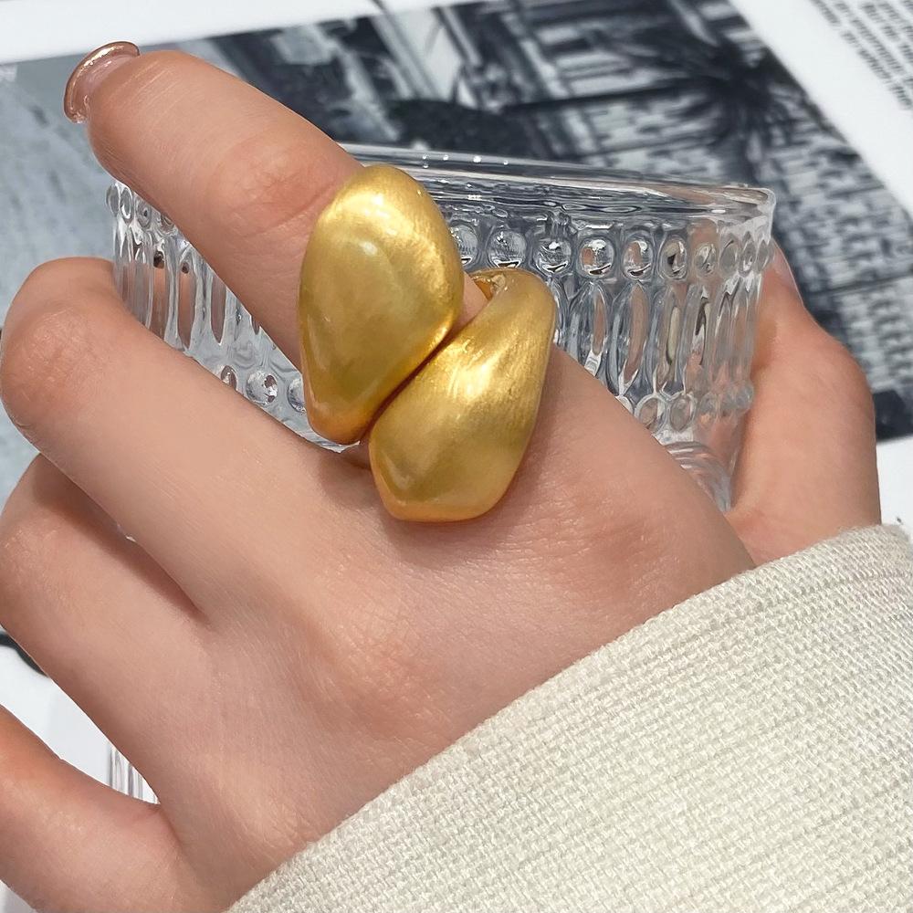 

Luxury Stainless Steel Dripping Glaze Starfish Conch Rings for Women Charm Waterproof Elegent Jewelry for Vacation Seaside