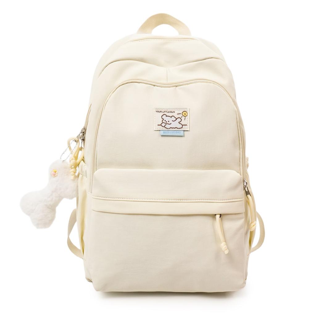 Schoolbag Student School Bag Female Ins College Style Junior High School Student Simple Backpack Cute Versatile Large Capacity Girl Backpack