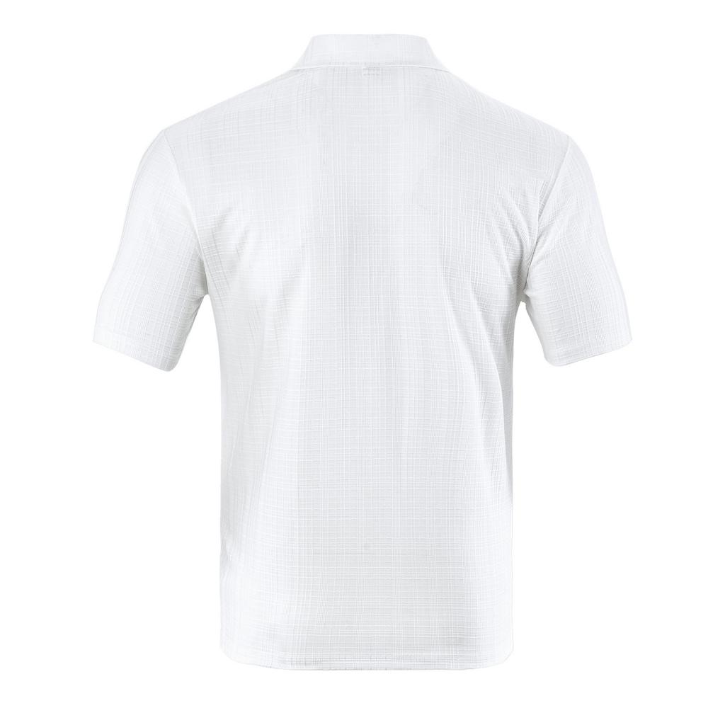Men's Short Sleeve  Collar T-shirt Casual Lapel Top