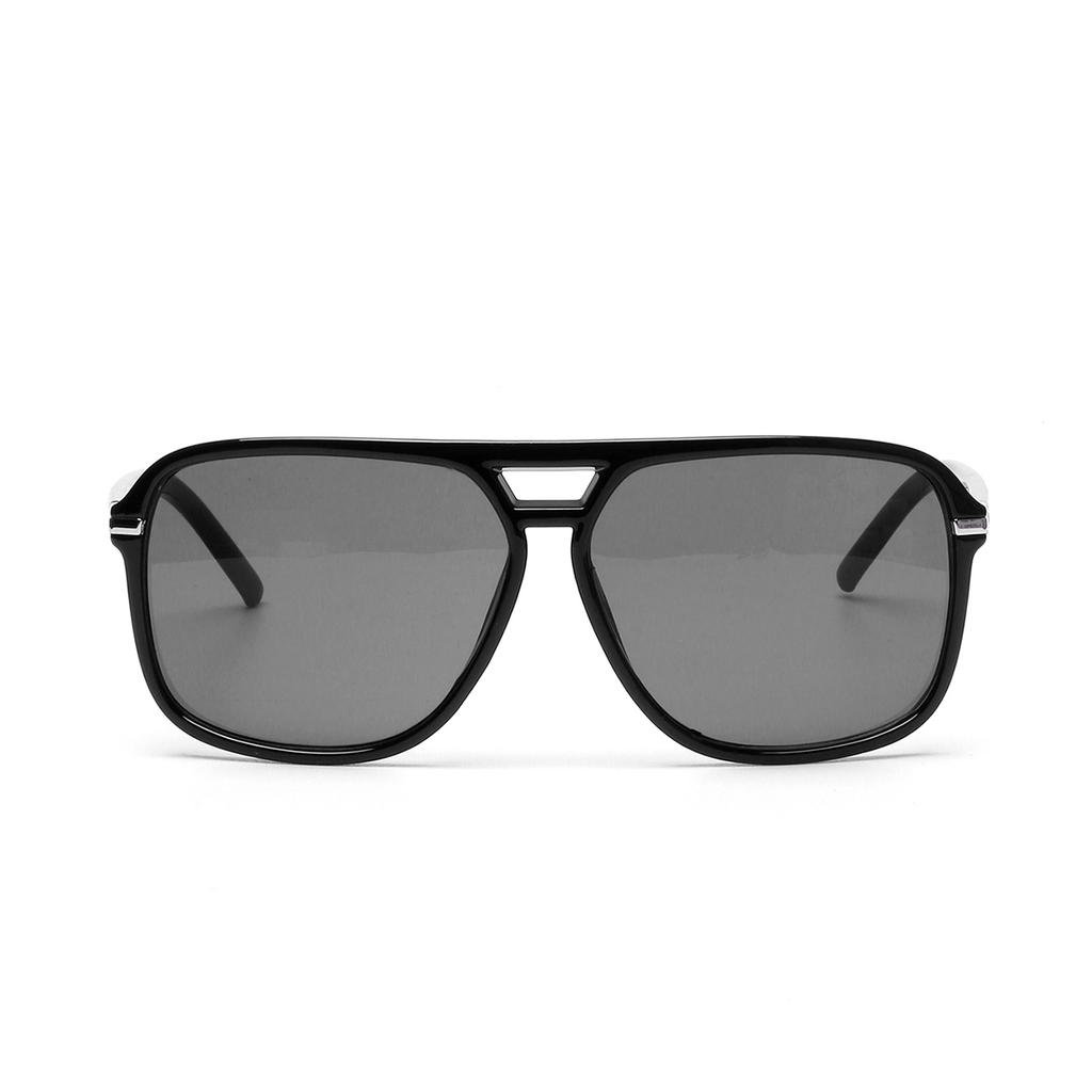 Ruiao Fashion Shades Vintage Classic Men Double Bridge UV400 Lens Driving Sunglasses for Men