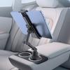 Vehicle Cupholder Tablets Bracket with Expandable Base for Pad 4-12.9inch Devices