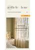 French Retro Lace Jacquard Blackout Curtains with Butterfly Design - Sheer White Style for Living Room & Bedroom
