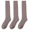 3 Pair Winter Thick Warm Men's Knee High Wool Socks High Quality Merino Wool Calf Socks Harajuku Retro Cashmere Snow Socks Men