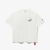 New Era Mlb La Dodgers Cheering Food T shirT Off whiTe 14536500